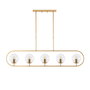 Opviq Jewel - 10625 Lámpara de araña Dorado brillante